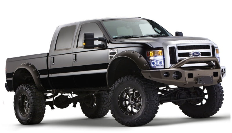 Bushwacker 08-10 Ford F-250 Super Duty Cutout Style Flares 2pc - Black Bushwacker 08-10 Ford F-250 Super Duty Cutout Style Flares 2pc - Black