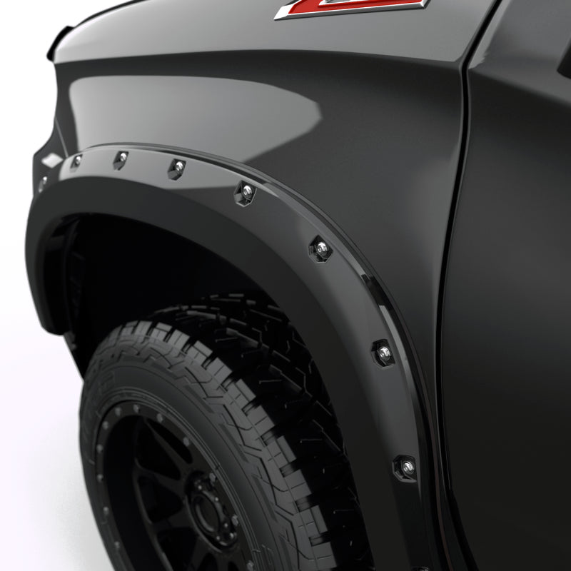 EGR 19-22 Chevrolet Silverado 1500 Traditional Bolt-On Look Fender Flares Black Set Of 4 EGR 19-22 Chevrolet Silverado 1500 Traditional Bolt-On Look Fender Flares Black Set Of 4
