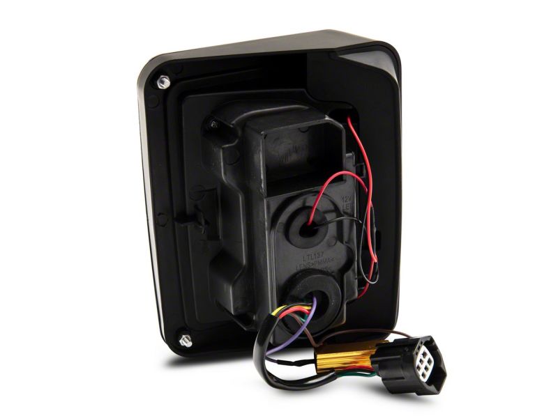 Raxiom 07-18 Jeep Wrangler JK Axial Series LED Tail Lights- Blk Housing (Clear Lens) Raxiom 07-18 Jeep Wrangler JK Axial Series LED Tail Lights- Blk Housing (Clear Lens)