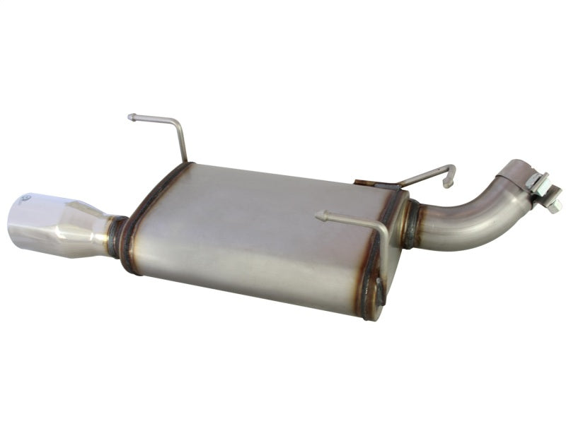 aFe Axle-Back Exhaust 2.5in 409SS w/Polished Tip 05-09 Ford Mustang V6 4.0L aFe Axle-Back Exhaust 2.5in 409SS w/Polished Tip 05-09 Ford Mustang V6 4.0L