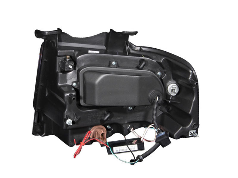 ANZO 2007-2014 Ford Expedition Projector Headlights w/ Halo Black ANZO 2007-2014 Ford Expedition Projector Headlights w/ Halo Black