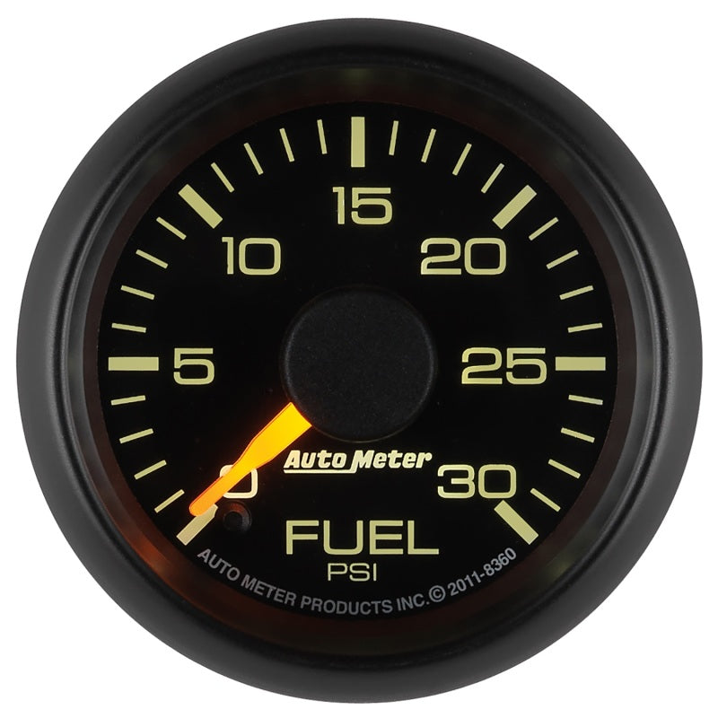 Autometer Factory Match Chevy 2-1/16in FSE 0-30 PSI Fuel Pressure Gauge Autometer Factory Match Chevy 2-1/16in FSE 0-30 PSI Fuel Pressure Gauge