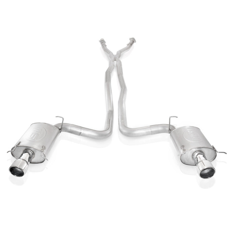 Stainless Works 2004-07 Cadillac CTS-V 3in Exhaust X-Pipe Chambered Mufflers 4in Tips Stainless Works 2004-07 Cadillac CTS-V 3in Exhaust X-Pipe Chambered Mufflers 4in Tips