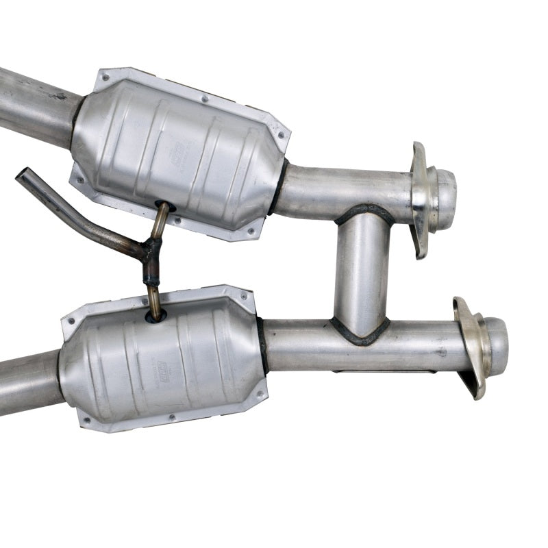 BBK 94-95 Mustang 5.0 High Flow H Pipe With Catalytic Converters - 2-1/2 BBK 94-95 Mustang 5.0 High Flow H Pipe With Catalytic Converters - 2-1/2