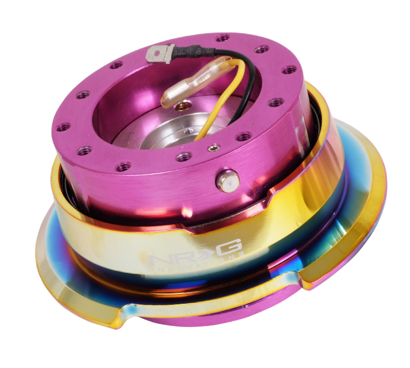 NRG Quick Release Gen 2.8 - Purple Body / Neochrome Ring NRG Quick Release Gen 2.8 - Purple Body / Neochrome Ring