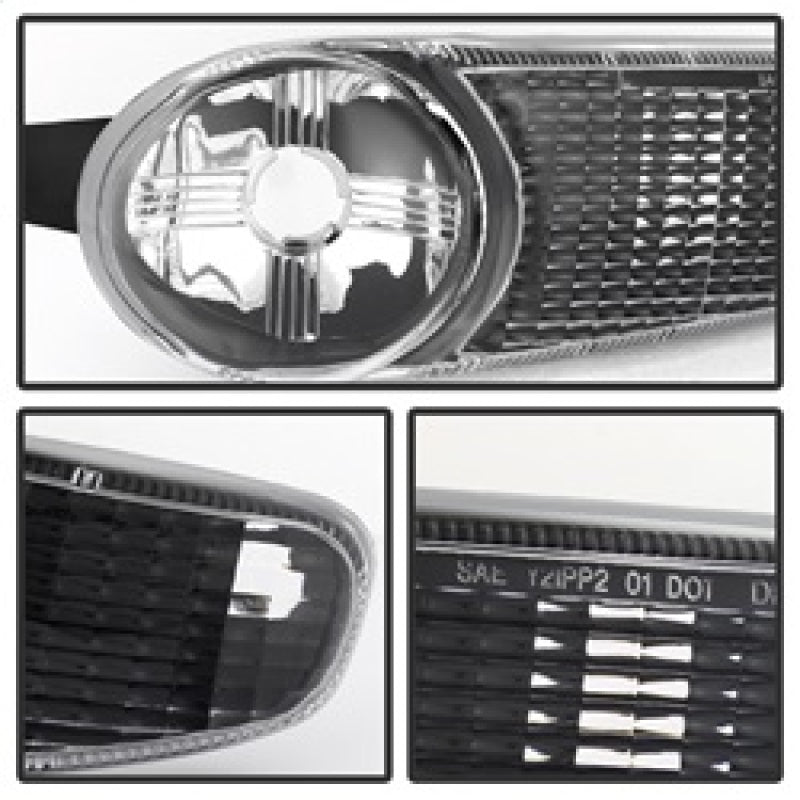 xTune GMC Sierra Denali 00-06 Bumper Lights Black CBL-GD00-BK xTune GMC Sierra Denali 00-06 Bumper Lights Black CBL-GD00-BK