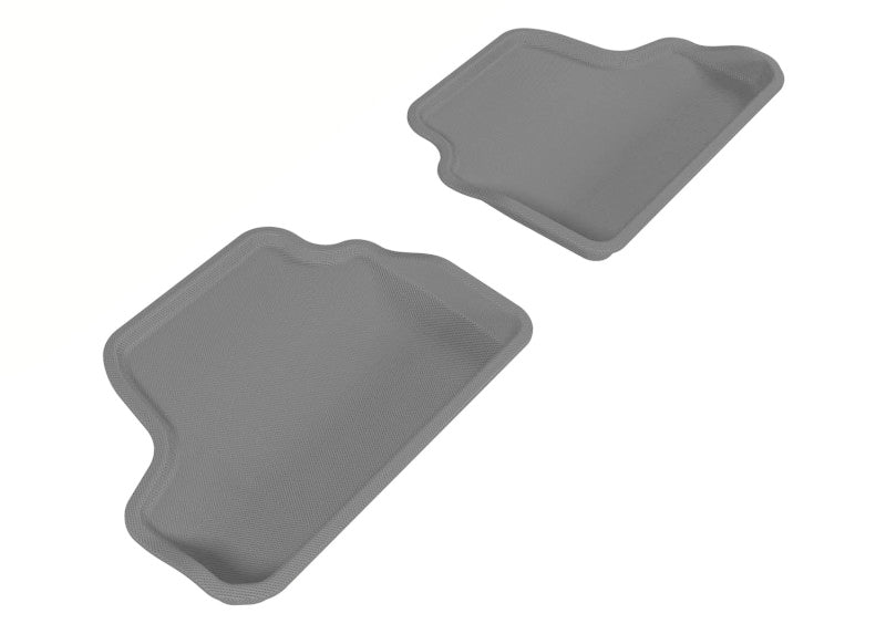 3D MAXpider 2007-2013 BMW 3 Series E93 Kagu 2nd Row Floormats - Gray 3D MAXpider 2007-2013 BMW 3 Series E93 Kagu 2nd Row Floormats - Gray