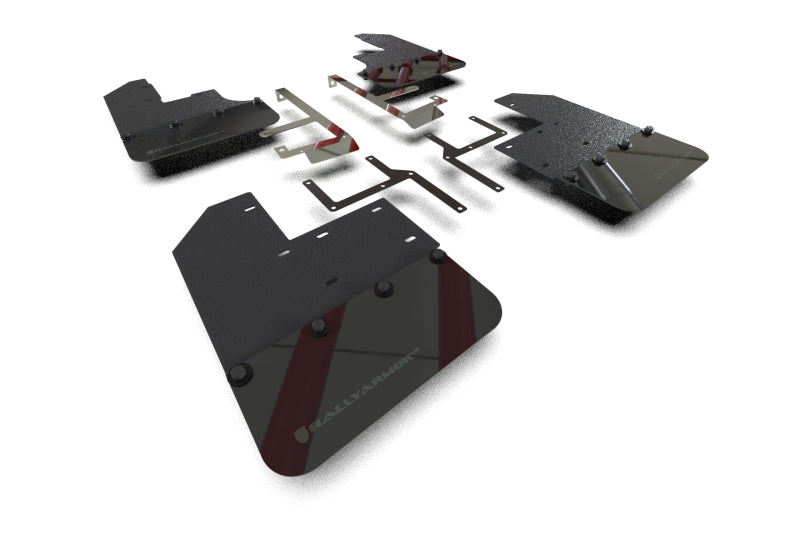 Rally Armor 19-25 Jeep JT Gladiator (Mojave/Rubicon) Black Mud Flap w/Army Green Logo Rally Armor 19-25 Jeep JT Gladiator (Mojave/Rubicon) Black Mud Flap w/Army Green Logo