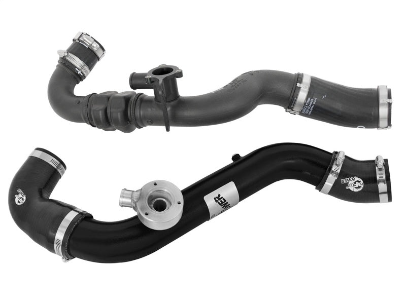 aFe BladeRunner Intercooler Tubes Black Hot/Cold Side for 15-16 Ford Mustang EcoBoost I4-2.3L (t) aFe BladeRunner Intercooler Tubes Black Hot/Cold Side for 15-16 Ford Mustang EcoBoost I4-2.3L (t)
