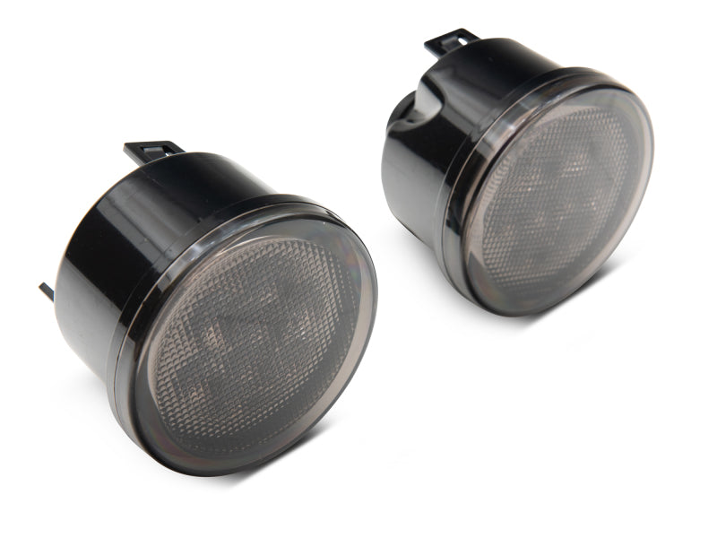 Raxiom 07-18 Jeep Wrangler JK Axial Series LED Amber Turn Signals (Smoked) Raxiom 07-18 Jeep Wrangler JK Axial Series LED Amber Turn Signals (Smoked)