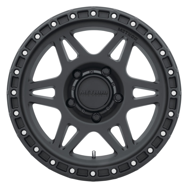 Method MR312 17x9 -12mm Offset 5x5 71.5mm CB Matte Black Wheel Method MR312 17x9 -12mm Offset 5x5 71.5mm CB Matte Black Wheel