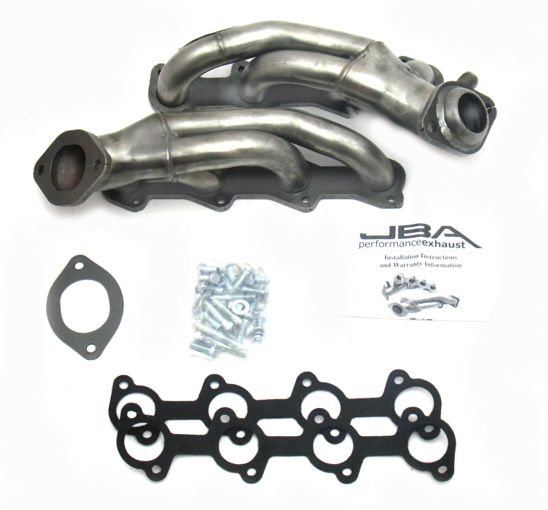 JBA 99-04 Ford Mustang 4.6L 2V 1-5/8in Primary Raw 409SS Cat4Ward Header JBA 99-04 Ford Mustang 4.6L 2V 1-5/8in Primary Raw 409SS Cat4Ward Header