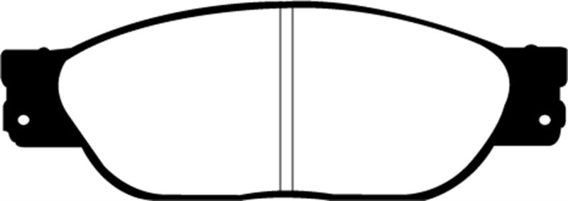 EBC 03-06 Jaguar XJ8 4.2 VP Redstuff Front Brake Pads EBC 03-06 Jaguar XJ8 4.2 VP Redstuff Front Brake Pads