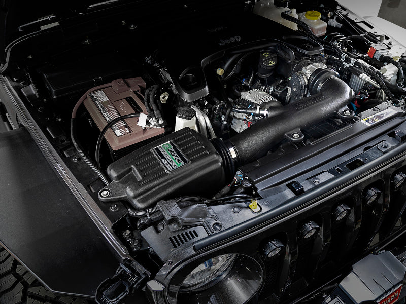 aFe Quantum Pro Dry S Cold Air Intake System 18-19 Jeep Wrangler (JL) V6-3.6L aFe Quantum Pro Dry S Cold Air Intake System 18-19 Jeep Wrangler (JL) V6-3.6L