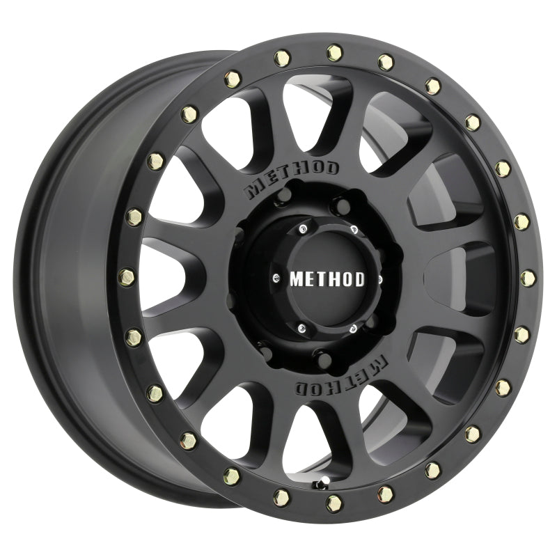 Method MR305 NV HD 17x8.5 0mm Offset 8x170 130.81mm CB Matte Black Wheel Method MR305 NV HD 17x8.5 0mm Offset 8x170 130.81mm CB Matte Black Wheel