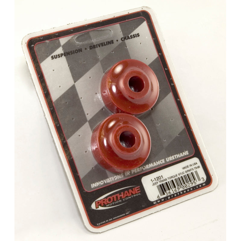 Rugged Ridge Bushing Poly Stab Pair Red 72-95 Rugged Ridge Bushing Poly Stab Pair Red 72-95