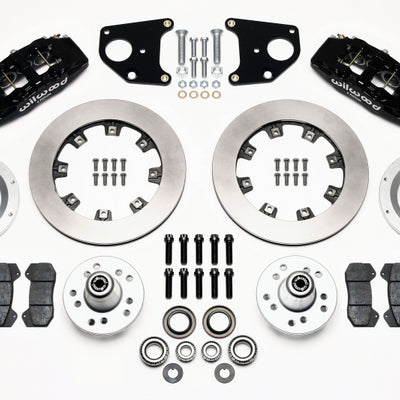 Wilwood Dynapro 6 Front Hub Kit 12.19in 62-72 CDP B & E Body-Drum