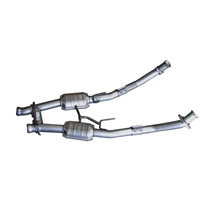 BBK 94-95 Mustang 5.0 High Flow H Pipe With Catalytic Converters - 2-1/2 BBK 94-95 Mustang 5.0 High Flow H Pipe With Catalytic Converters - 2-1/2