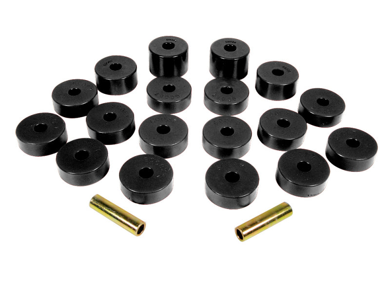 Prothane 74-75 Jeep CJ5 Body Mounts - Black Prothane 74-75 Jeep CJ5 Body Mounts - Black