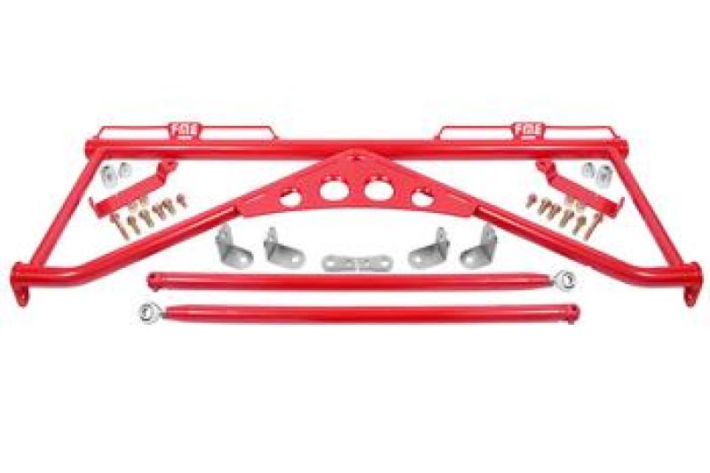 BMR 15-20 Ford Mustang Harness Bar - Red BMR 15-20 Ford Mustang Harness Bar - Red
