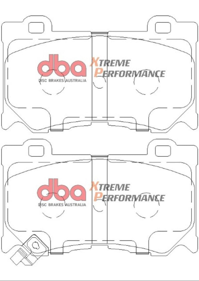 DBA 09-21 Nissan 370Z XP Performance Front Brake Pads DBA 09-21 Nissan 370Z XP Performance Front Brake Pads