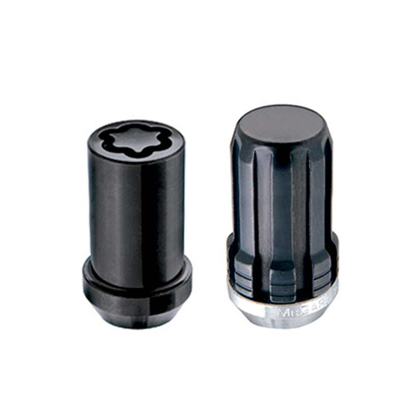 McGard SplineDrive Tuner Jeep 23pc. Kit (Cone) 1/2-20 / 13/16 Hex (18 Lug Nuts / 5 Locks) - Blk McGard SplineDrive Tuner Jeep 23pc. Kit (Cone) 1/2-20 / 13/16 Hex (18 Lug Nuts / 5 Locks) - Blk