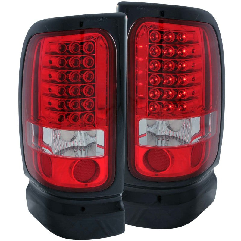 ANZO 1994-2001 Dodge Ram LED Taillights Red/Clear ANZO 1994-2001 Dodge Ram LED Taillights Red/Clear