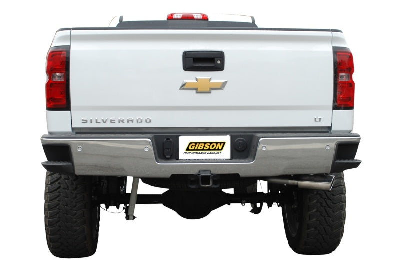 Gibson 14-18 GMC Sierra 1500 Base 5.3L 3.5in Cat-Back Single Exhaust - Aluminized Gibson 14-18 GMC Sierra 1500 Base 5.3L 3.5in Cat-Back Single Exhaust - Aluminized