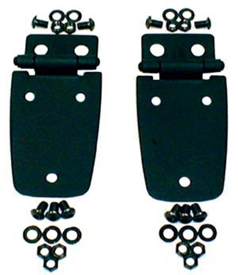 Rugged Ridge 97-06 Jeep Wrangler Black Hood Hinges Rugged Ridge 97-06 Jeep Wrangler Black Hood Hinges