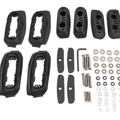 Rhino-Rack 06-15 Toyota FJ Cruiser 4 Door SUV Vortex RCH 2 Bar Roof Rack - Black