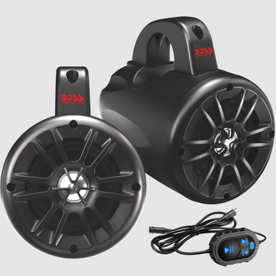 Boss Audio Systems Marine 4in Waketower Speaker / Bluetooth Weatherproof