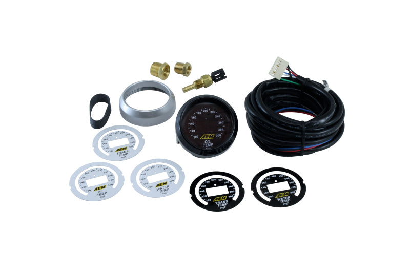 AEM 52mm Temperature (Transmission / Oil / Water) Digital Gauge AEM 52mm Temperature (Transmission / Oil / Water) Digital Gauge