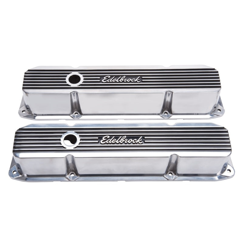 Edelbrock Valve Cover Elite II Chrysler 383-440 Big Block V8 Polished Edelbrock Valve Cover Elite II Chrysler 383-440 Big Block V8 Polished
