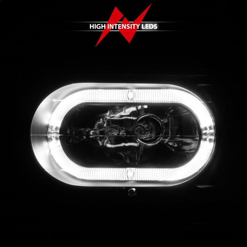 ANZO 88-98 Chevrolet C1500 Crystal Headlights Black Housing w/ Signal and Side Marker Lights ANZO 88-98 Chevrolet C1500 Crystal Headlights Black Housing w/ Signal and Side Marker Lights