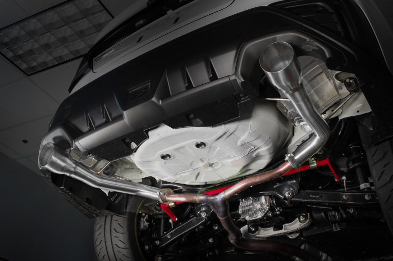 PERRIN 15-21 Subaru STI/15-25 WRX SS Dual Tip Axle Back Exhaust (Fits OE/AM Ctr Pipes) PERRIN 15-21 Subaru STI/15-25 WRX SS Dual Tip Axle Back Exhaust (Fits OE/AM Ctr Pipes)