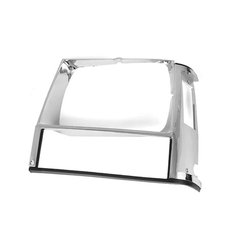 Omix LH Chrome Headlight Bezel 84-01 Cherokee (XJ) Omix LH Chrome Headlight Bezel 84-01 Cherokee (XJ)
