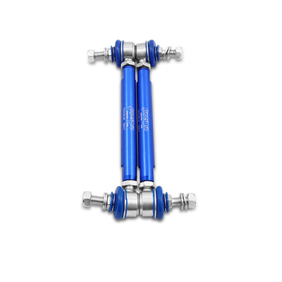 SuperPro 2010 Kia Soul Base Front HD Adjustable End Link Set (10mm Studs 210mm-260mm Length)