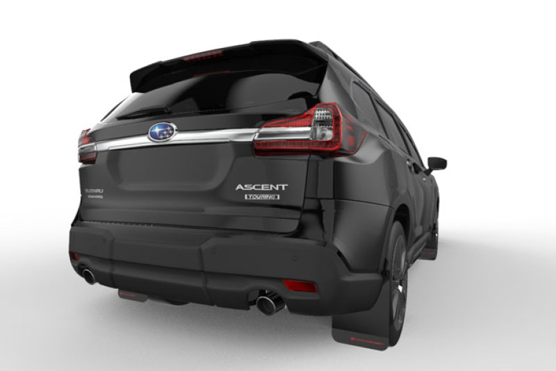 Rally Armor 18-25 Subaru Ascent Black UR Mud Flap w/Grey Logo Rally Armor 18-25 Subaru Ascent Black UR Mud Flap w/Grey Logo