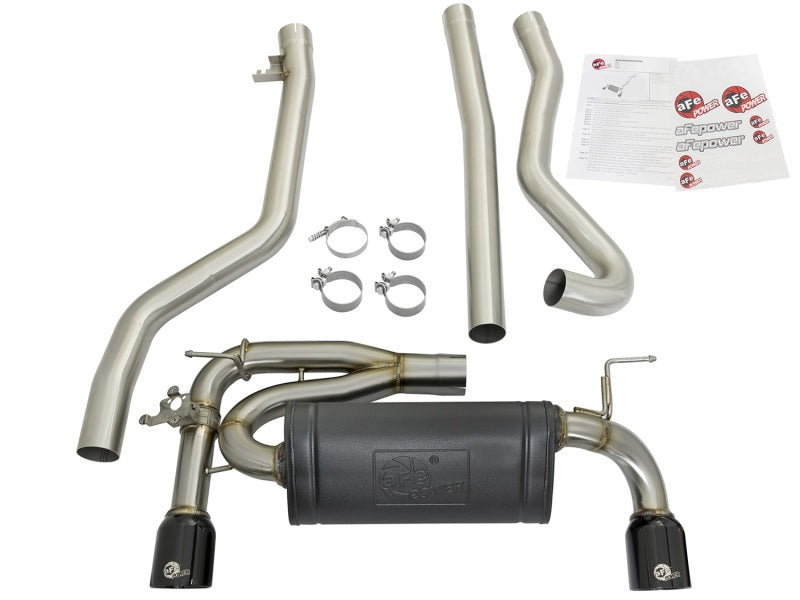 aFe MACHForce XP Exhausts Cat-Back SS 16-17 BMW 340i/iX 440i/iX (F3X) L6-3.0L (B58) w/Black Tips aFe MACHForce XP Exhausts Cat-Back SS 16-17 BMW 340i/iX 440i/iX (F3X) L6-3.0L (B58) w/Black Tips