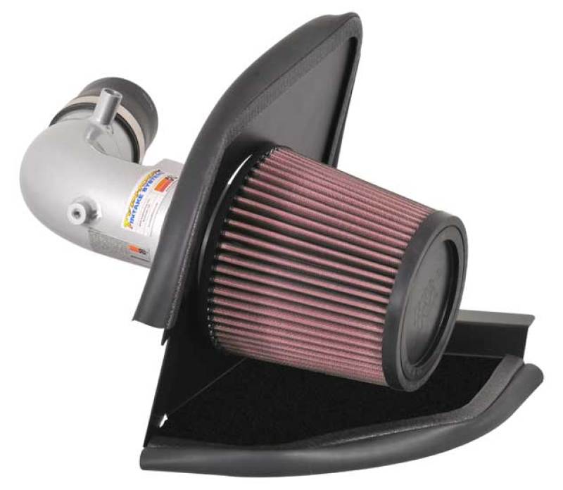 K&N 07-09 Mazdaspeed3 Silver Typhoon Short Ram Intake K&N 07-09 Mazdaspeed3 Silver Typhoon Short Ram Intake