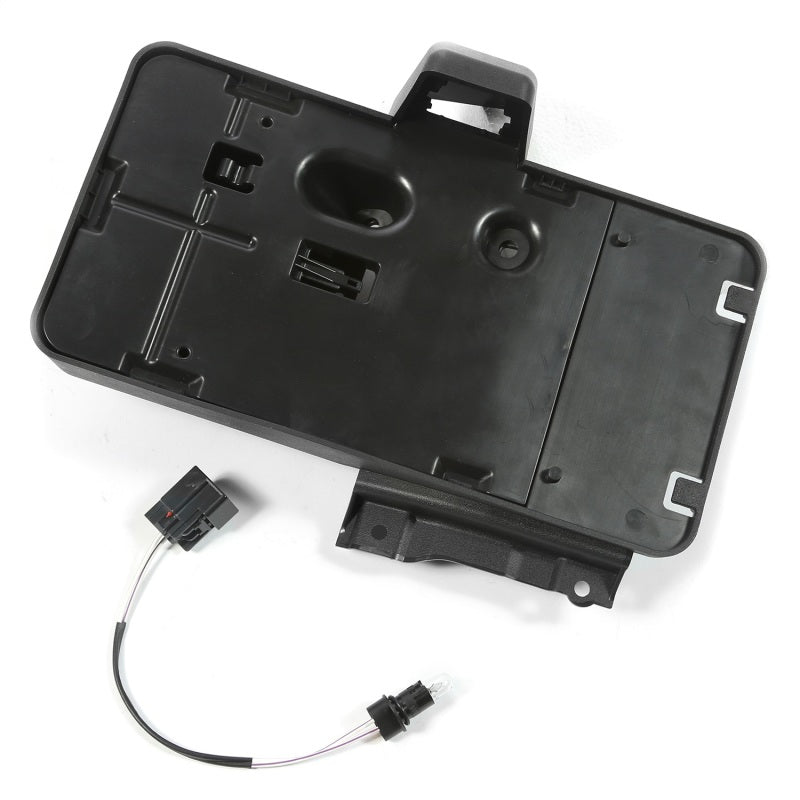 Omix License Plate Bracket- 07-18 Jeep Wrangler JK Omix License Plate Bracket- 07-18 Jeep Wrangler JK