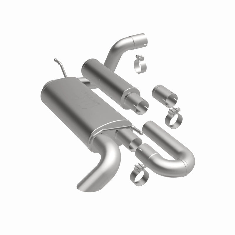 MagnaFlow 18-23 Jeep Wrangler JL 2.0L/3.6L Overland Series Axle-Back Exhaust MagnaFlow 18-23 Jeep Wrangler JL 2.0L/3.6L Overland Series Axle-Back Exhaust