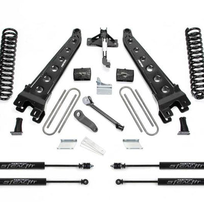 Fabtech 08-16 Ford F250 4WD 6in Rad Arm Sys w/Coils & Stealth