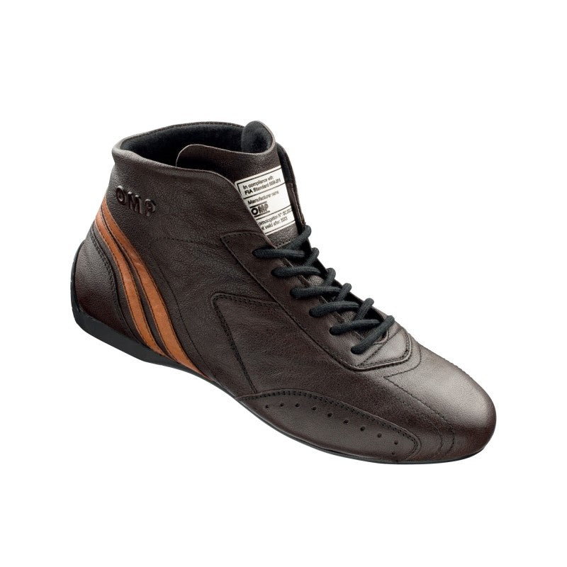 OMP Carrera Low Boots My2021 Dark Brown - Size46 (Fia 8856-2018) OMP Carrera Low Boots My2021 Dark Brown - Size46 (Fia 8856-2018)