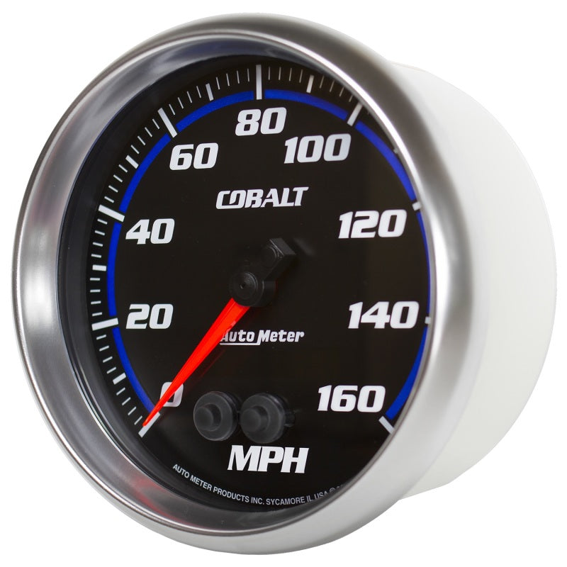 Autometer Cobalt 5in 0-140MPH In-Dash Electronic GPS Programmable Speedometer Autometer Cobalt 5in 0-140MPH In-Dash Electronic GPS Programmable Speedometer