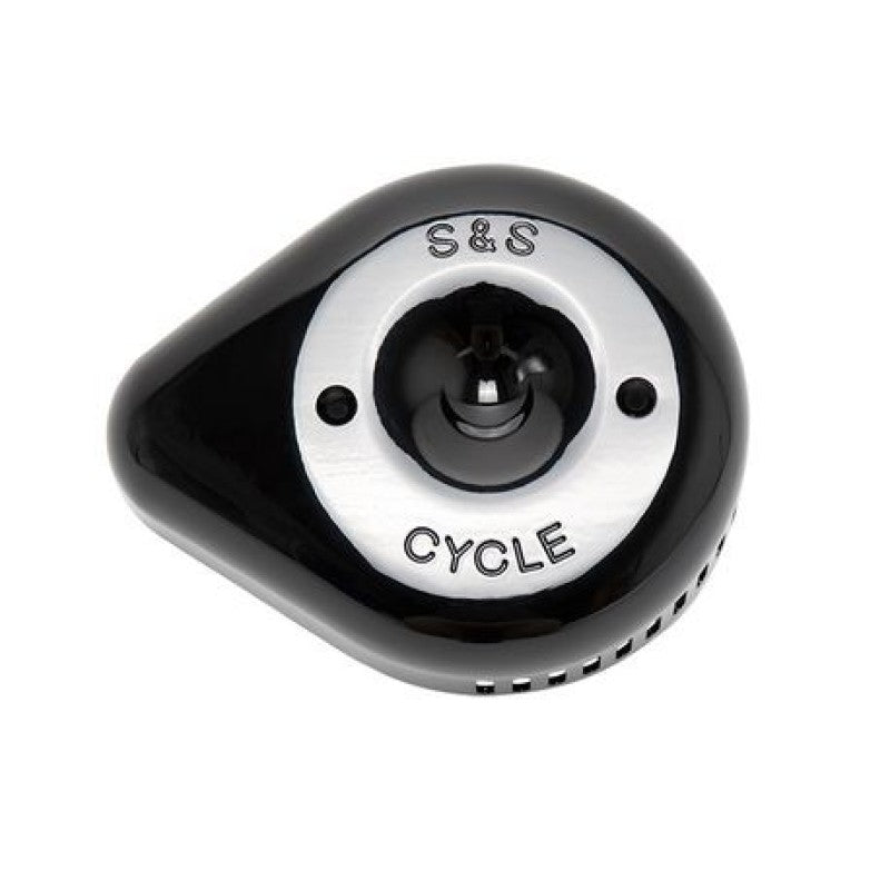 S&S Cycle Stealth Slasher Teardrop Air Cleaner Cover - Gloss Black S&S Cycle Stealth Slasher Teardrop Air Cleaner Cover - Gloss Black