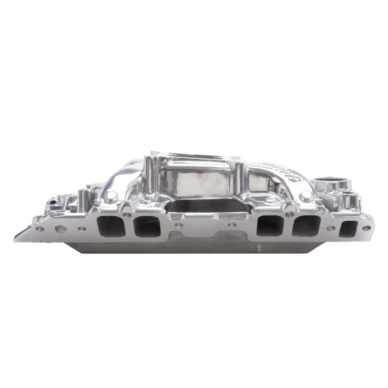 Edelbrock Polished B/B Chev Rect Port RPM Air-Gap Manifold Edelbrock Polished B/B Chev Rect Port RPM Air-Gap Manifold