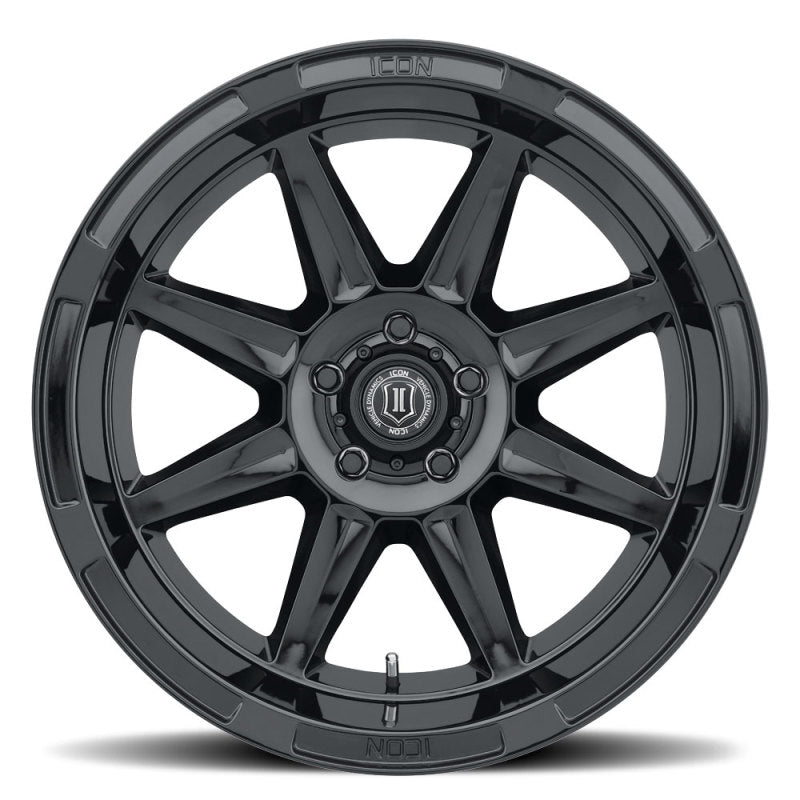 ICON Bandit 20x10 5x5 -24mm 4.5in BS 71.50mm Bore Gloss Black Wheel ICON Bandit 20x10 5x5 -24mm 4.5in BS 71.50mm Bore Gloss Black Wheel
