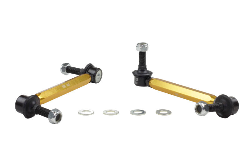 Whiteline Universal Sway Bar Link Assembly Heavy Duty Adjustable Ball/Ball Style Whiteline Universal Sway Bar Link Assembly Heavy Duty Adjustable Ball/Ball Style