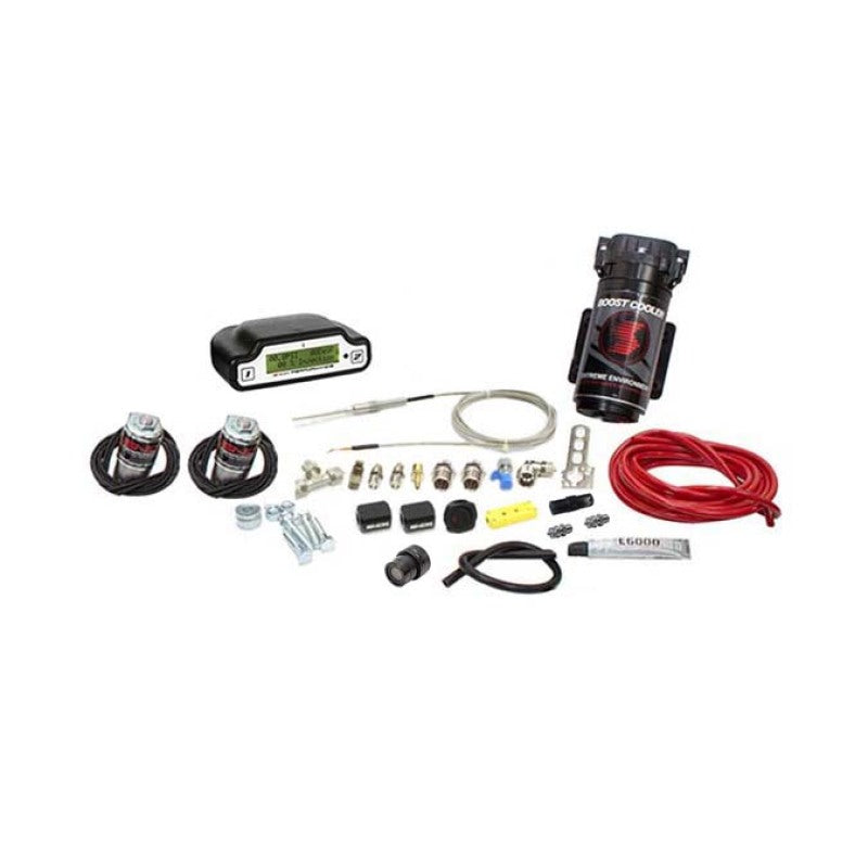 Snow Performance Univ Stg 3 Boost Cooler Water Inj. Kit (Red Hi-Temp Tubing/Quick Fittings) w/o Tank Snow Performance Univ Stg 3 Boost Cooler Water Inj. Kit (Red Hi-Temp Tubing/Quick Fittings) w/o Tank